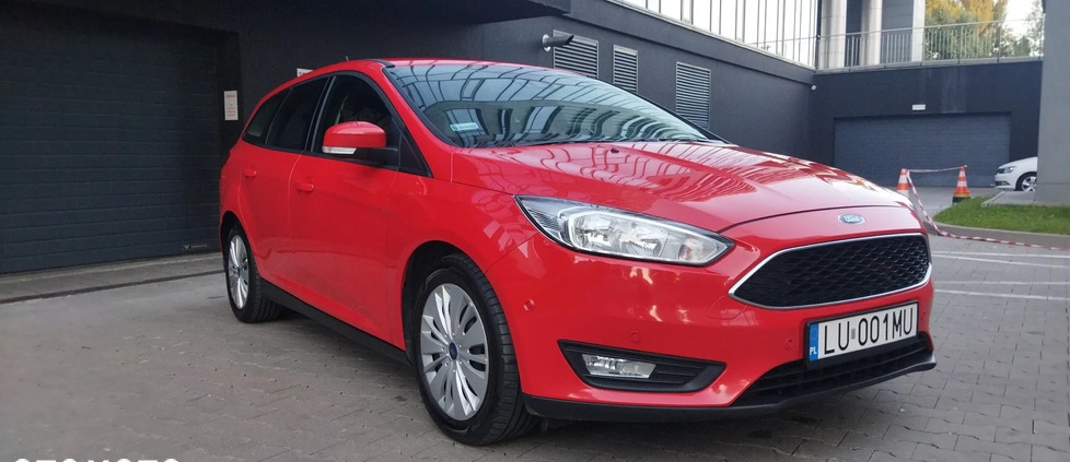 Ford Focus cena 36900 przebieg: 204000, rok produkcji 2017 z Lublin małe 379